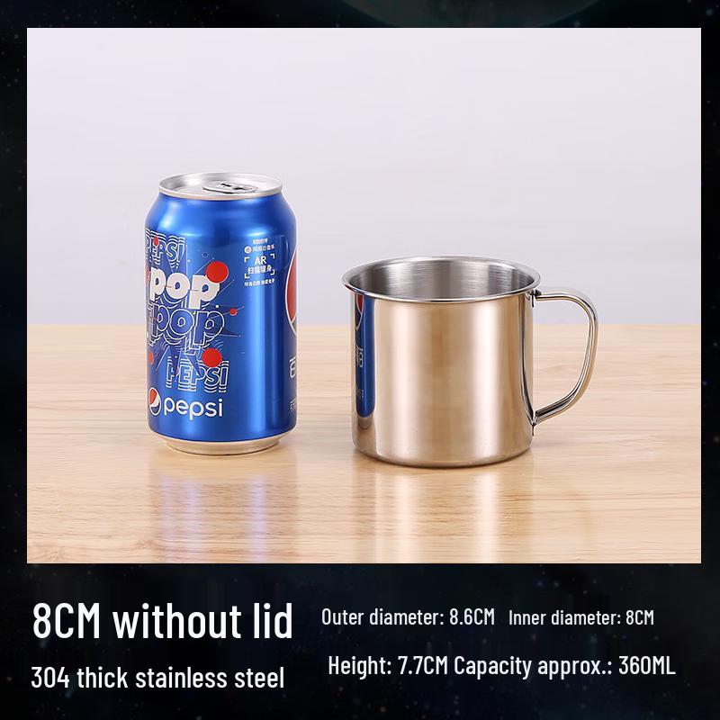 Yipan 304 Stainless Steel Mug with Handle