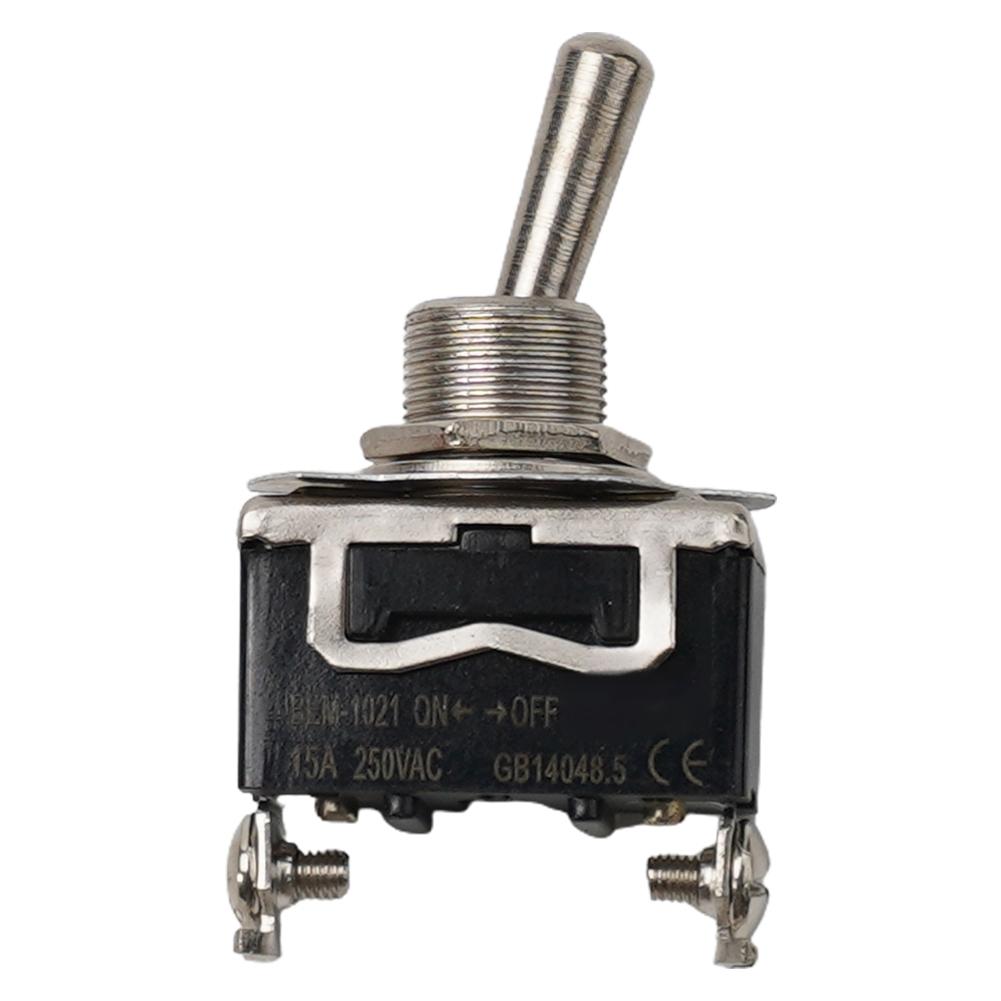 12V SPST For Toggle Switch with Silver Contacts 50000 Cycle Mechanical Life