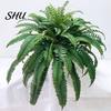 Realistic Artificial Fern UV Resistant Reusable Home Wedding Party Faux Natural-looking Greenery Plants Indoor Outdoor Garden Yard Decoration