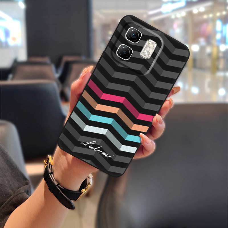Graffiti Fashion Design Phone Case For Infinix Hot50i/Smart9/X6531/X6532 Anti-knock Durable Cute Back Cover Soft Case
