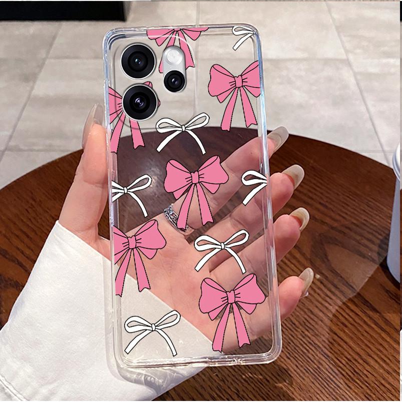 For Oppo Reno 15c Case CPH2801 Luxury Cute Love Rabbit Funny Clear Soft Silicone Phone Case For Oppo Reno15c 5G India Back Cover