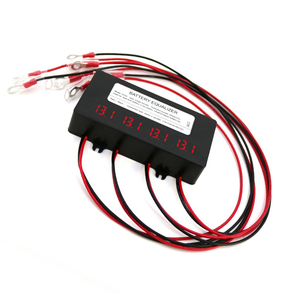 Battery Balancer LED Display Battery Equalizer Protection Tools 24V 48V Battery Charge Discharge HA01 HC01 Voltage Balancer