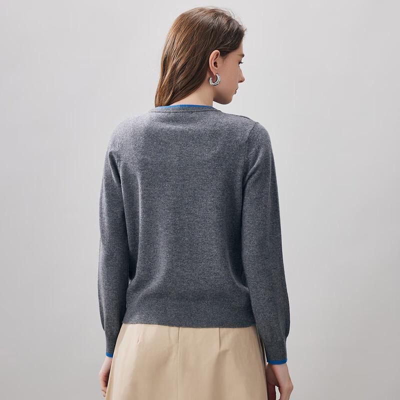 Komomboka Women's 2025 A/W Youthful 100% Wool Cardigan