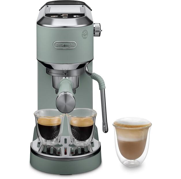 Кофемашина DeLonghi EC 890.GR Dedica Duo sage green (0132106345)