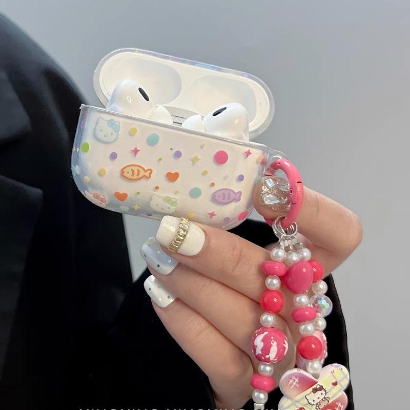 The new cartoon fish is suitable for AirPodspro1 earphone cover, Apple Bluetooth protective case 1st generation 1 soft silicone female.