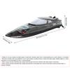 2.4GHz Remote Control Boat 30KM/H High Speed Remote-controlled Speedboat Water Cooling Protection Lo