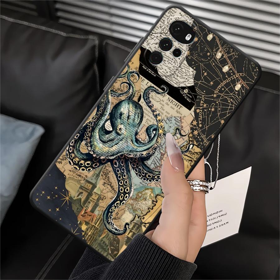 Retro Pattern Phone Cover Case for Motorola Moto G60s G32 G53 G30 G22 Edge40 G50 G52 Edge 20 Pro 30 Lite G71 G51 G73