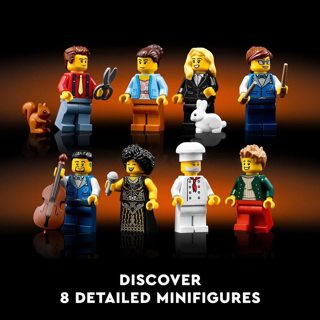 LEGO Icons Jazz Club 10312 Building Set for Adults and Teens Gift for Music Enthusiasts and Jazz Fans Includes 5 Detailed Rooms in a Music Venue and 8