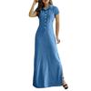 Women's Fashionable Retro Casual Denim Dress