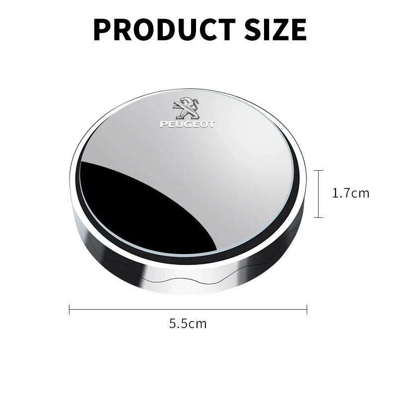 Autoaufkleber Auto Styling Auto Saugnapfhalter Zusatzrückspiegel für Peugeot 308 408 508 RCZ 208 3008 2008 206 207 307 Ca