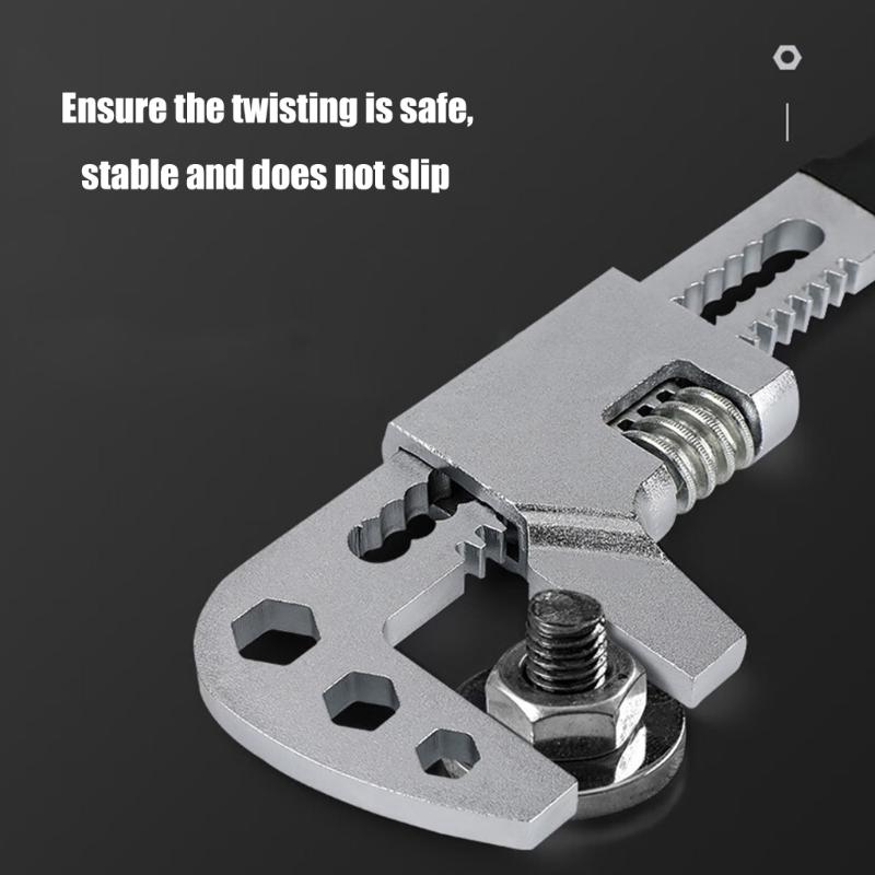 F-type Wrench Right Angle Wrench Adjustable Spanner Pipe Wrenches Wide Jaw Opening Wrench F Spanner F Type Wrench