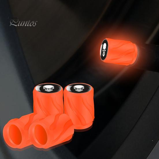 12 buc. Capace universale pentru supapa anvelopei pentru mașină, luminoase, Vizibilitate îmbunătățită, Instalare simplă, Capace universale pentru supape pentru anvelope, pentru exteriorul mașinii