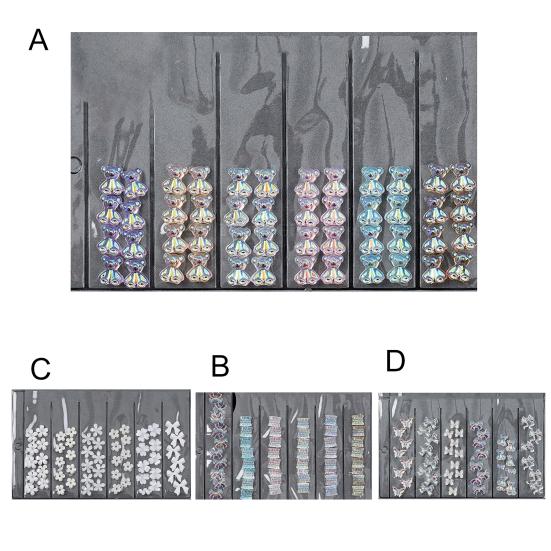 Excellent Nail Decoration Stunning Visual Effect Plastic Decorative