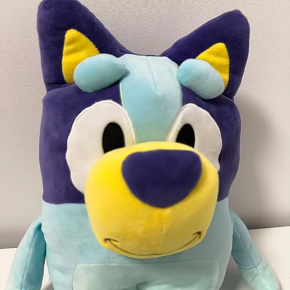 Anime Bluey Plush Breathing Doll Kawaii 30Cm Toy Bluey Music Doll Gift Doll Music Sound Model Girl Birthday Gift Christmas Gift