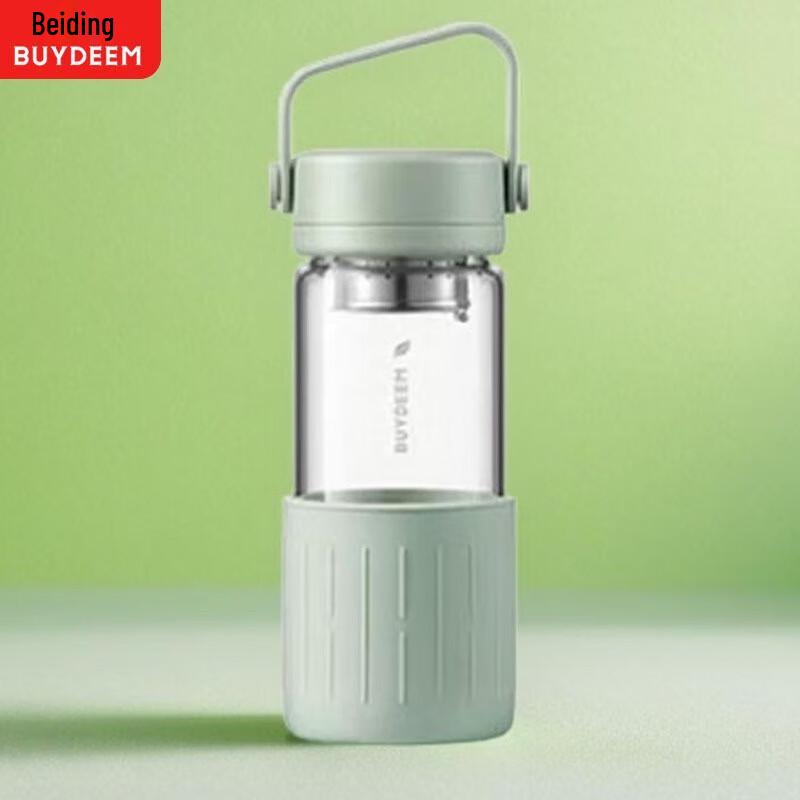 Buydeem Portable Tea Infuser Glass Cup