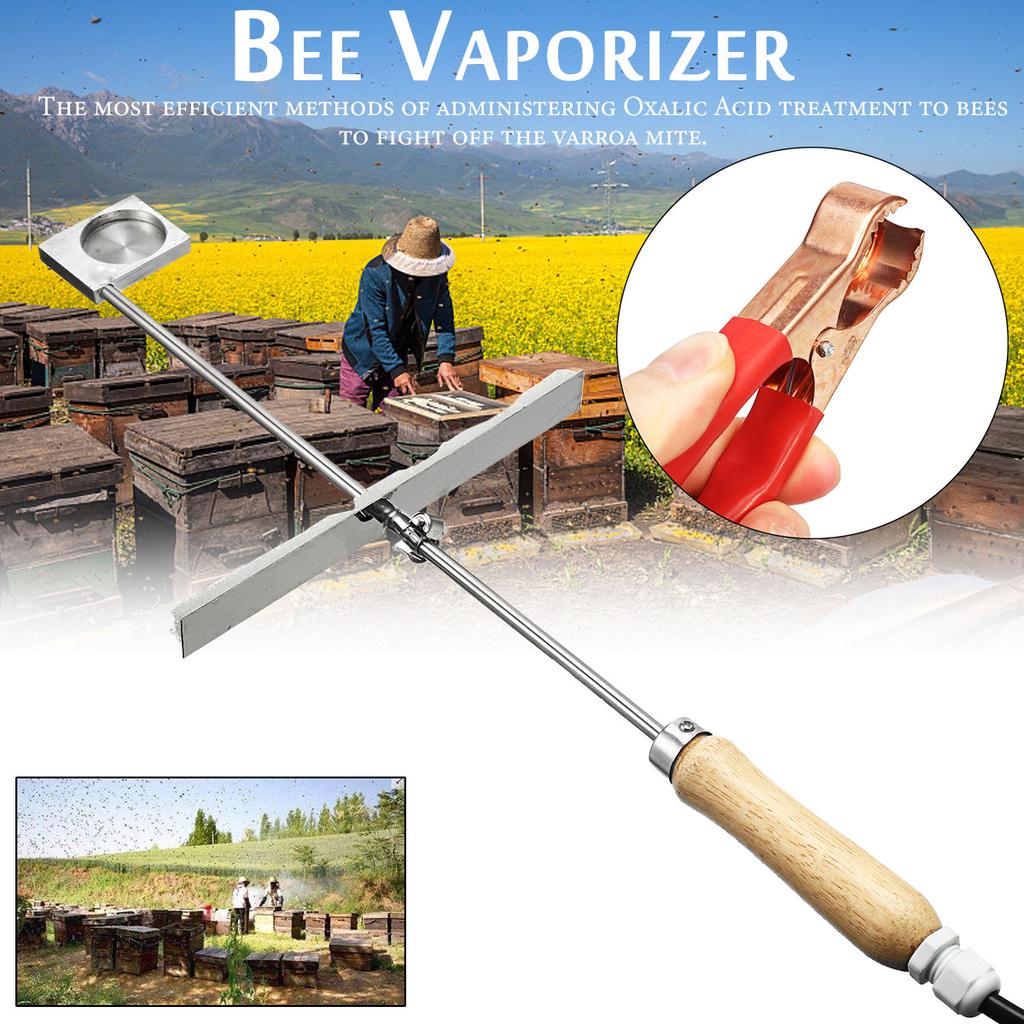 12V 150W Beekeeping Oxalic Acid Vaporizer Bee Varroa Mites Treatment Evaporator