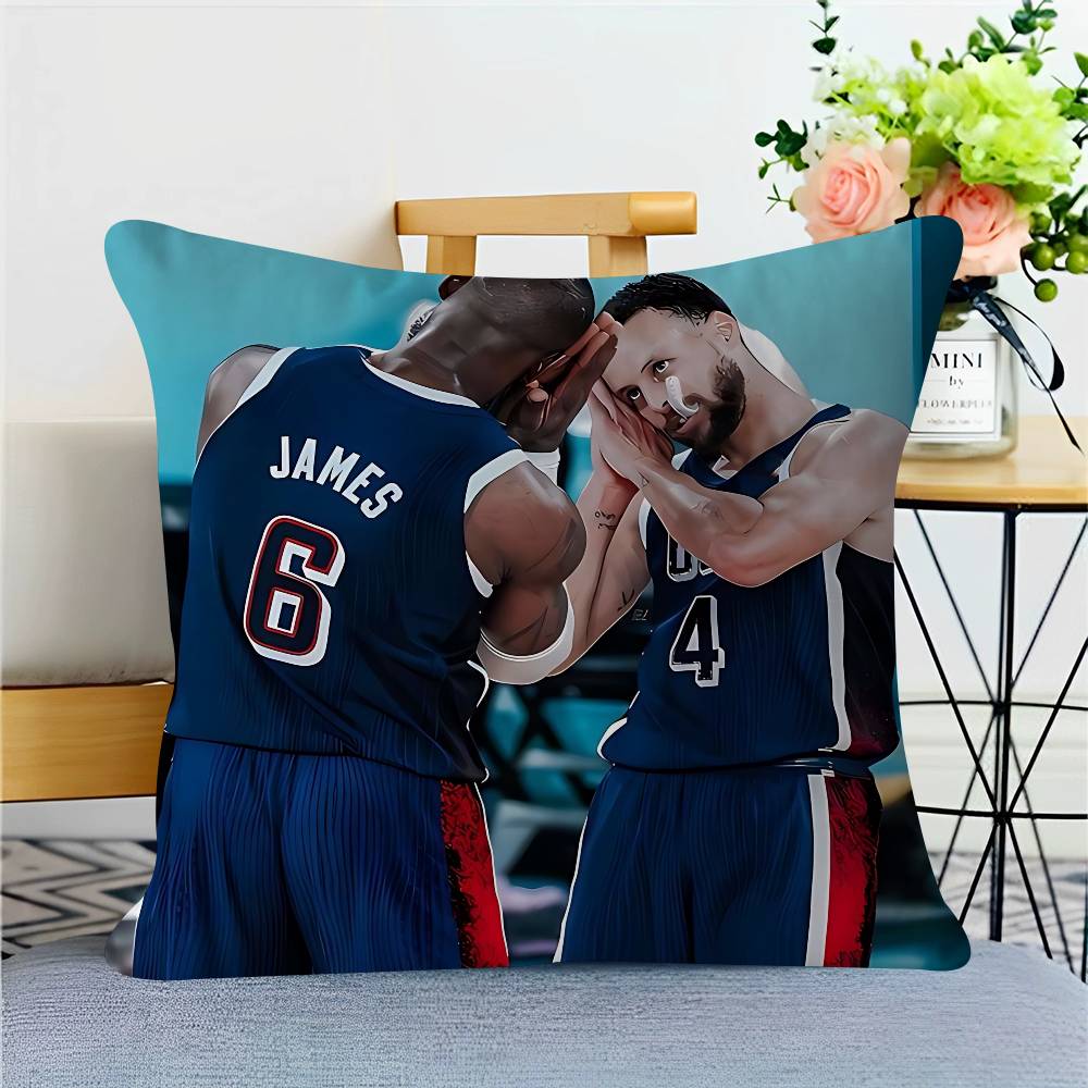 Basketball Star Pillowcases Home Bedding Decorative Pillow Cover Wedding Super Soft Pillow Case