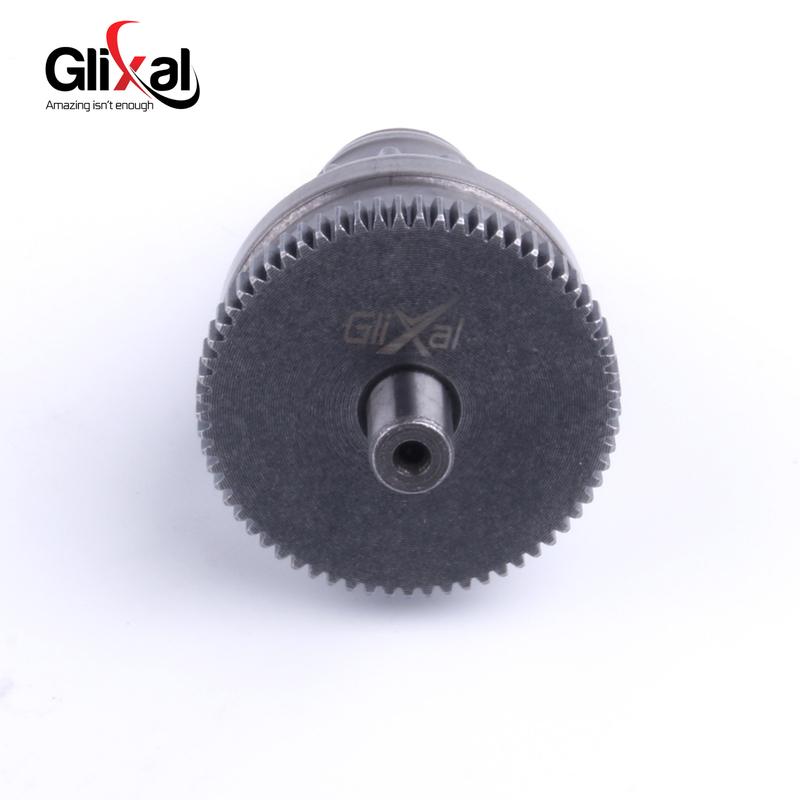 Glixal Starter Motor Clutch Bendix for Chinese GY6 49cc 50cc 139QMB 139QMA Scooter Moped ATV Go-Kart Engine