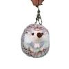 Cute Hedgehog Pattern Plush Key Chain Handbag Keyring Bag Pendant Keyring New Stuffed Keychain