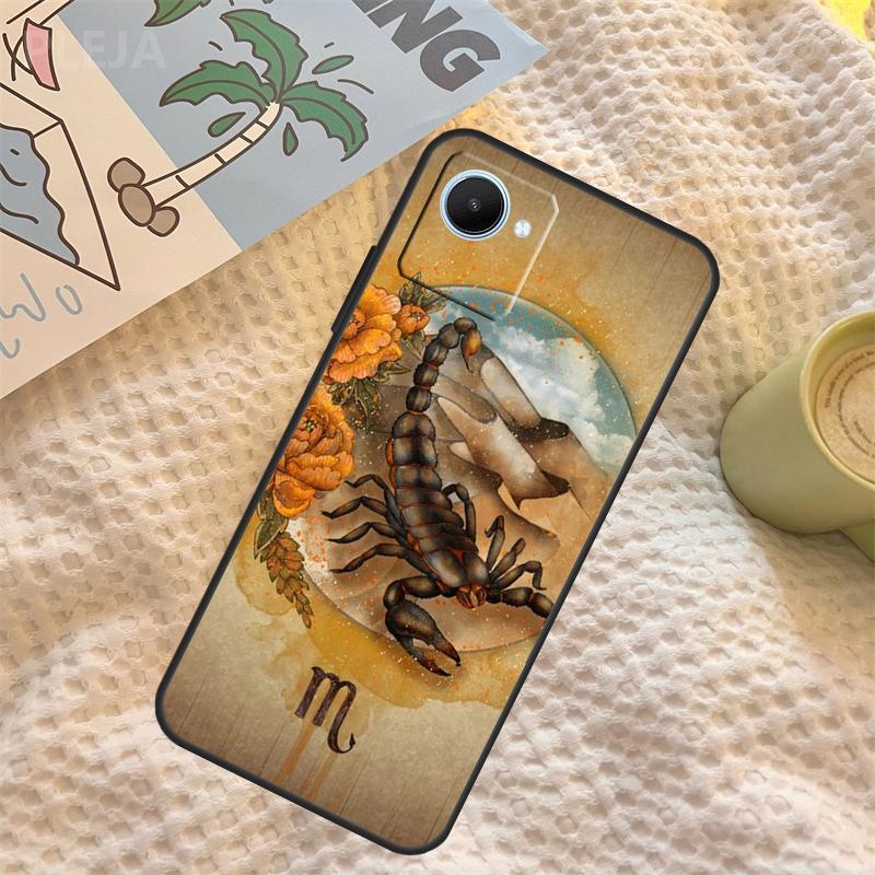Scorpion Case For Realme C67 C63 C55 C51 C75 C61 C53 C35 C65 C71 11 12 13 14 15 Pro Plus GT6 GT7 Pro