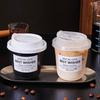 Royal Chef Disposable U-Shaped Plastic Cold Drink Cups with Lids