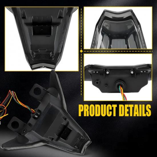 For Kawasaki Ninja 400/Z400 18-23 Integrated LED Tail Light Brake Turn Signal EA