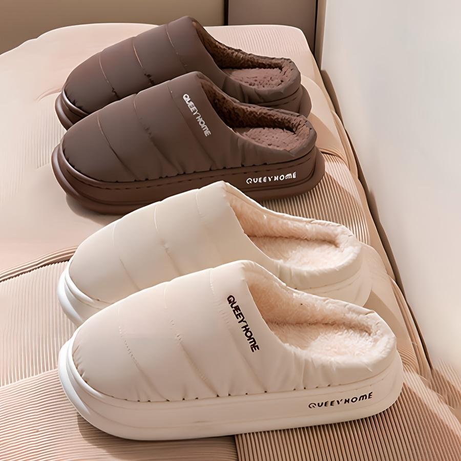 

[Противоскользящие] Мужские зимние домашние тапочки | Противоскользящие | Толстая подошва | Новые | Для дома | Домашние | Тканевые | Теплые 44-45 белый