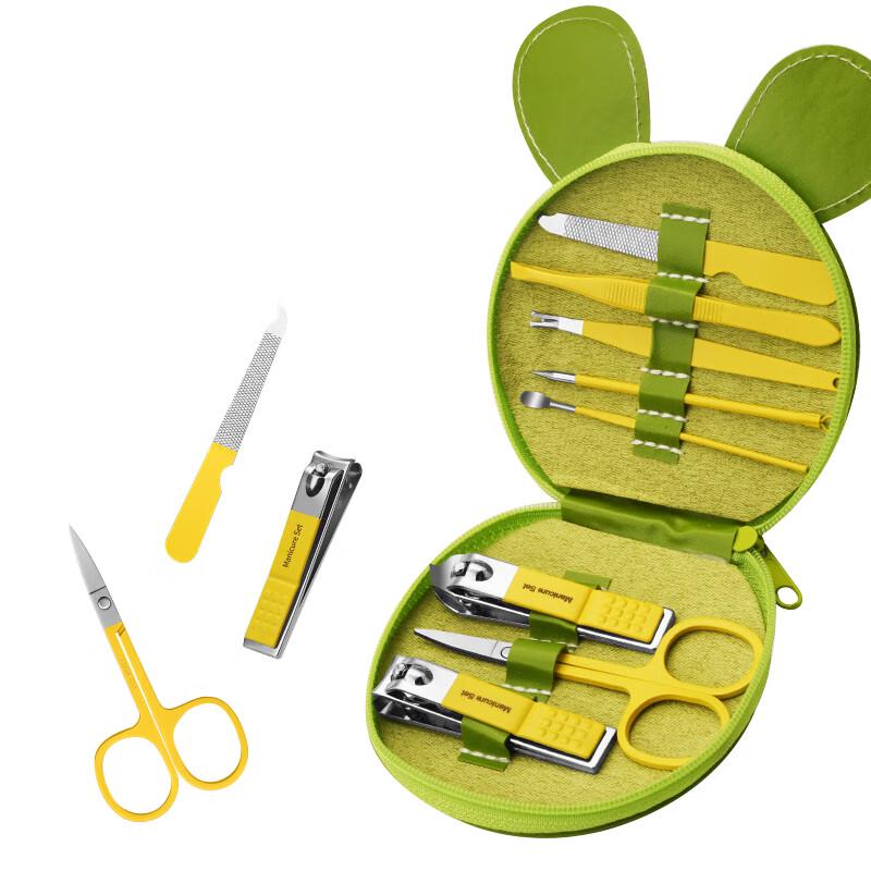 DOOKOO 8-Piece Stainless Steel Nail Clipper Set