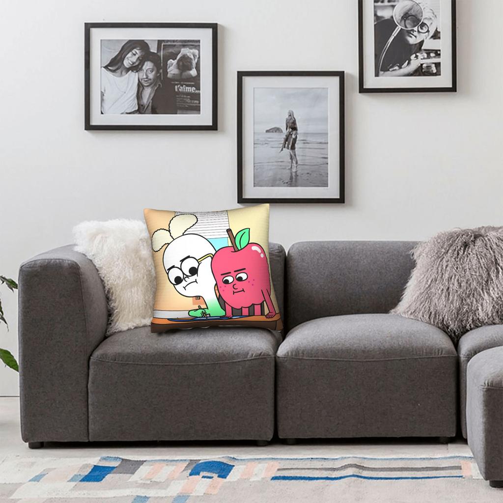 Pillow Cover Apple and Onion Morden Pillow Case For Chair Sofa Home Decor Pillowcases