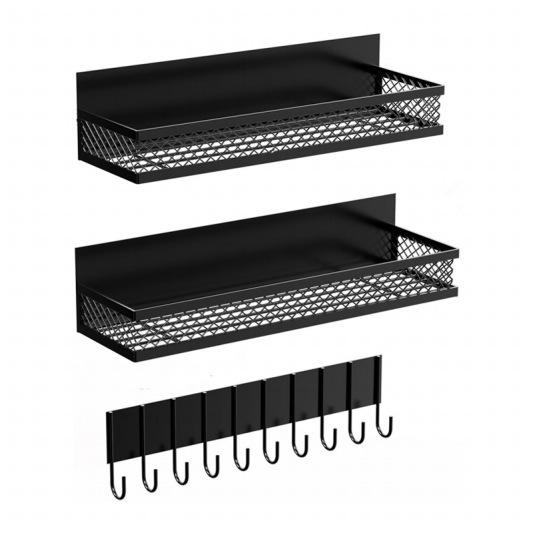 Non-punching Magnetic Refrigerator Rack Side Storage Kitchen Seasoning Multifunctional Side Seasoning Hanger