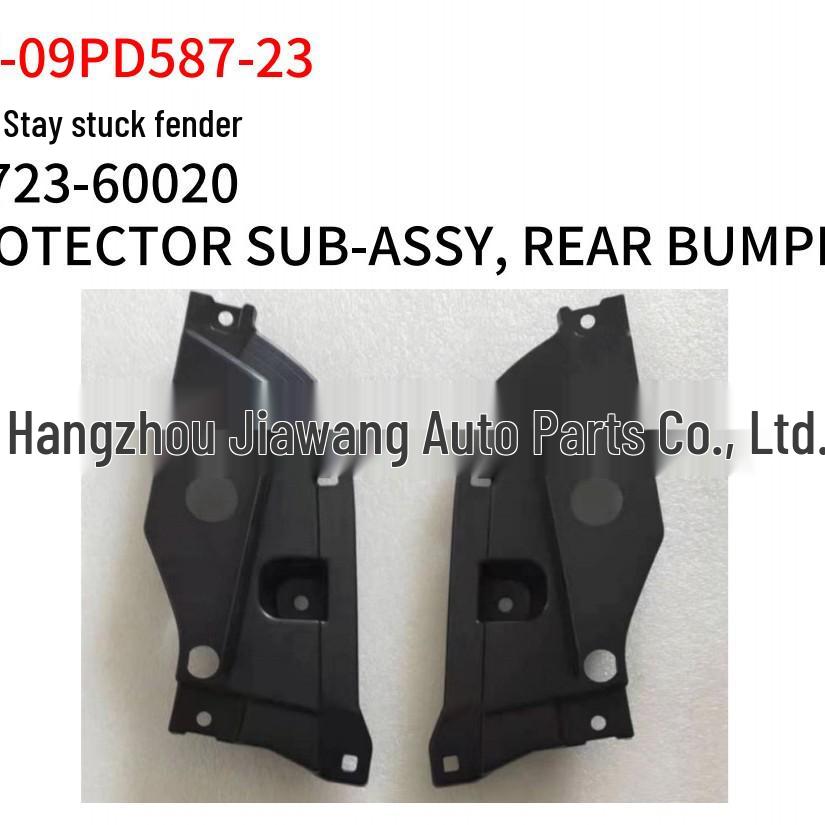 Rear Lower Mudguards for 2009 Toyota Prado (58723-60020R, 58724-60020L)