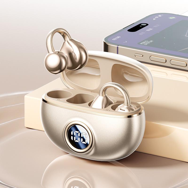 Wireless Non-In-Ear Bluetooth Earbuds, Open-Type, Comfortable Wear, No Pain