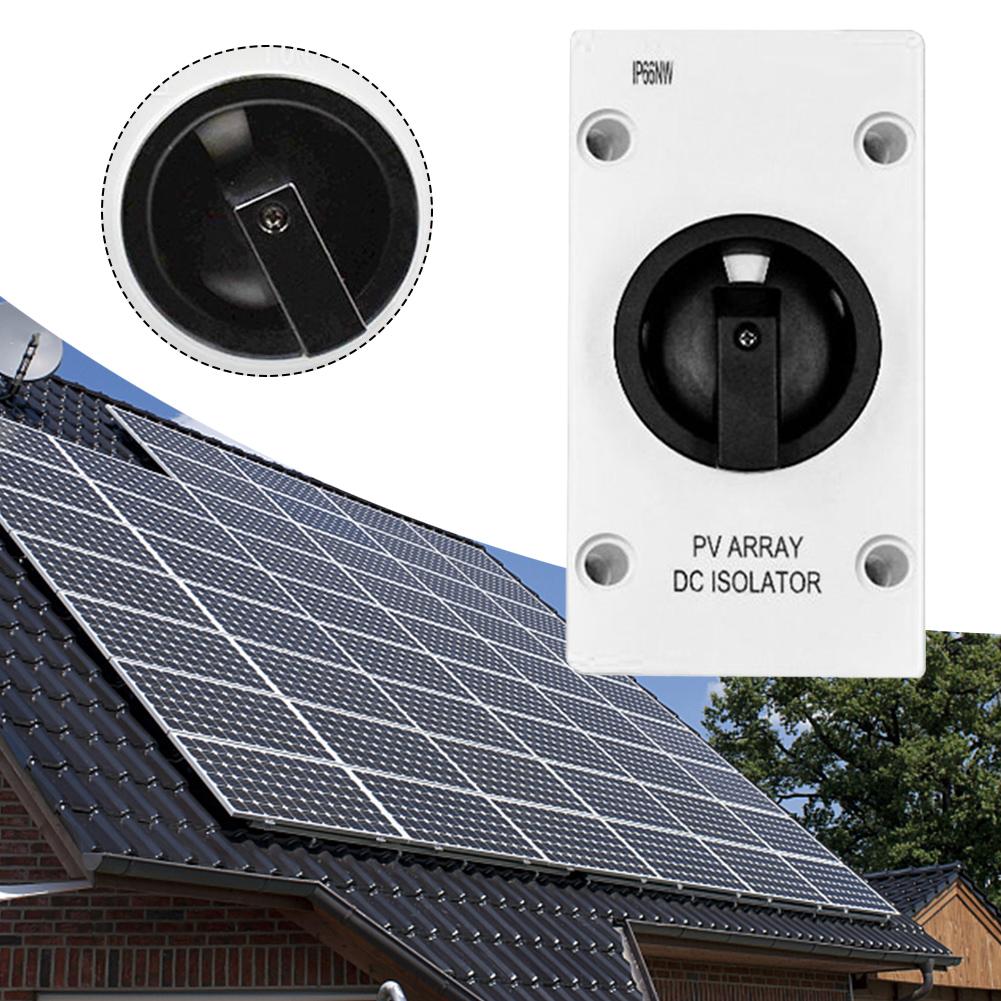 

Изолирующий выключатель PV от 1,5 до 10 мм² 180x 98 x 110 мм 32А