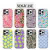 Luxury and Enticing Lemon Slices Phone Case for iPhone 17 16 15 14 13 12 11 Air Pro Max Plus Luxury Double-layer Back Cover