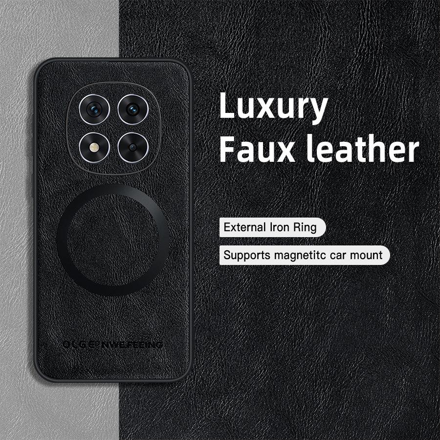 Shockproof Magnetic Cover For Xiaomi Redmi Note 14 13 12 Pro Plus Funda Redmi Note 14 13 Pro 5G Retro Classic Leather Phone Case