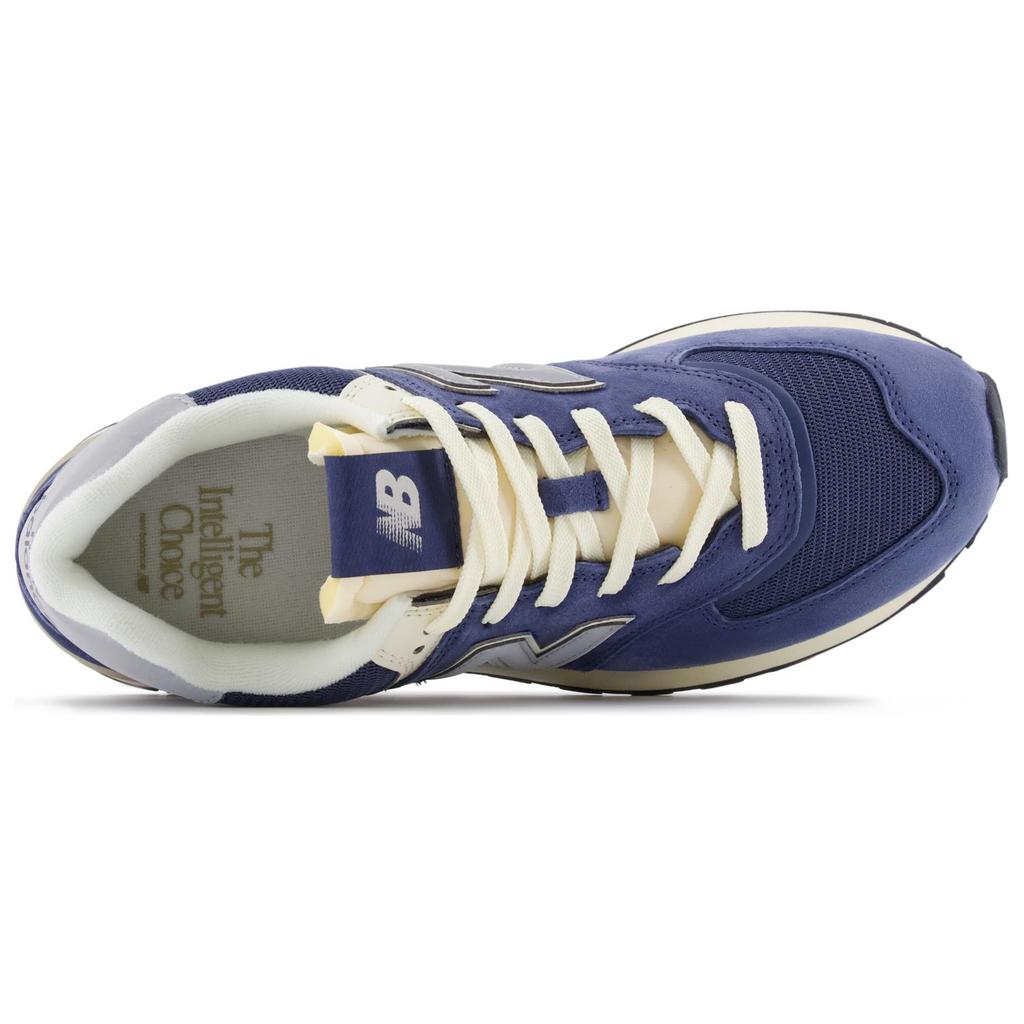 New Balance Unisex 574 White Blue U574LGMB