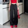 BEAUTIFUL WARDROBE Women's High-Waisted Wide-Leg Suit Pants