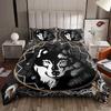 Wolf Dreamcatcher Duvet Cover Set Full Size Indian Dreamcatcher Animal 3D Bedding Set Exotic Style Bohemia Comforter/Quilt Cover