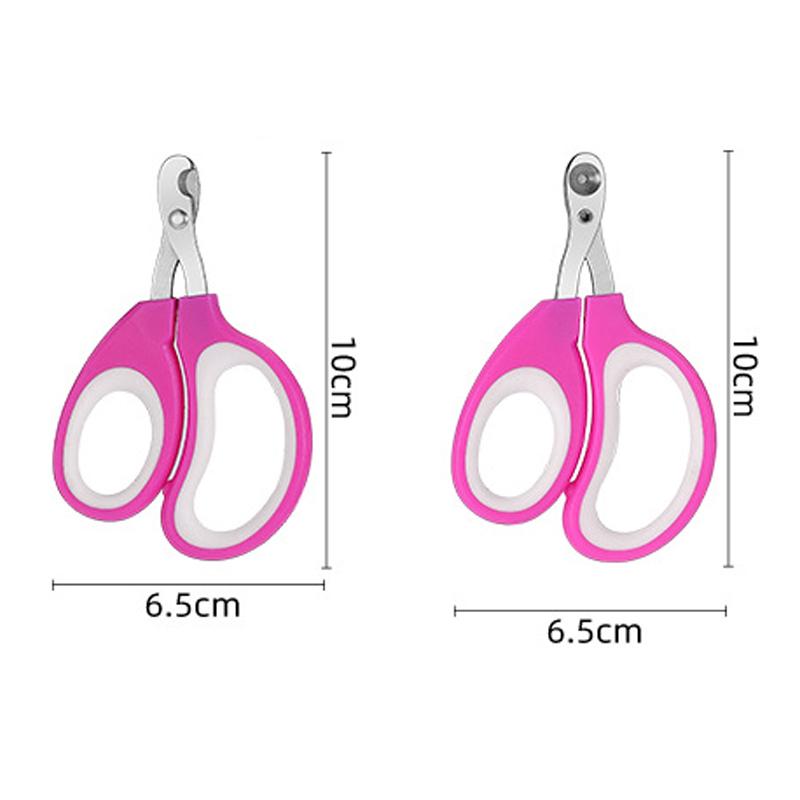Cat Nail Clippers Hole Avoid Over Cutting Pet Nail Clippers Professional Pet Paw Trimmer Pet Nail Grooming Clippers Trimmer