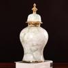 Ceramic Flower Vase Ornament ,Floral Arrangement ,Storage Jar ,Traditional Porcelain Storage for