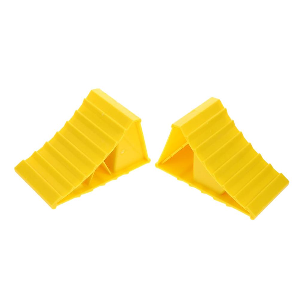 INOOMP 1 Pair Car Tire Stopper Garage Car Stopper Garage Floor Tire Stop Garage