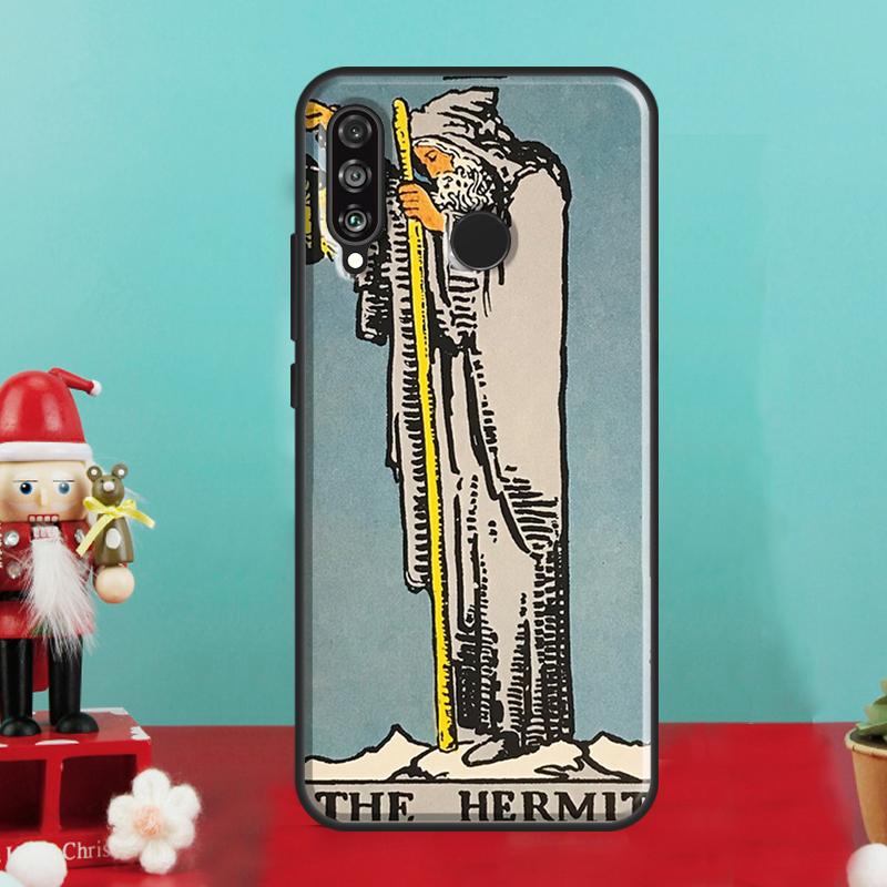 Tarot Card The Hermit For Huawei Nova 9 10 SE 12i 11i 8i 12s Y90 Y60 Y70 Y72 Y61 Y91 P20 P40 P30 Lite P60 Pro Case
