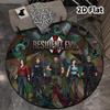 שטיח עגול Resident Evil שטיח לסלון חדר שינה ספה חדר משחקים עיצוב מחצלת רצפה מונעת החלקה