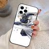Blue Lock Handyhülle Für iPhone 17, 16,15,14,13,12,11 Plus,Pro Max, Andere Weiche Schwarze Hülle