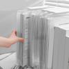 Clear Document Organizers Containers Stackable File Storage Box Filing Box Paper Storage Box Portable File Organizers