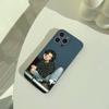 Popular Young Singer C-Conan-G- Gray Phone Case For iPhone 17,16,15,14,13,12,11 Pro Max,16Plus,XS Soft Black Cover