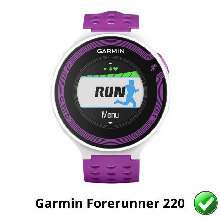 Screen Protector for Garmin Forerunner 220 [6 Pack] Ultra Thin Resistant Protective Plastic Film Phonillico