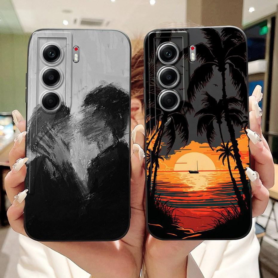 Fashion Design Phone Case For Tecno Camon 40 Pro 4G Camon40 CM5 CM6 Soft Silicone Shockproof Cover For Tecno Camon 40 40Pro 4G