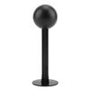 Integrated Tamper Coffee Bean Spoon Black Color Tamper Scoop Spoon  For Coffee Grinding