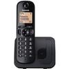 Panasonic Bezdrátový pevný telefon s LCD displejem, identifikace volajícího, telefonní seznam na 50 čísel, navigační tlačítko